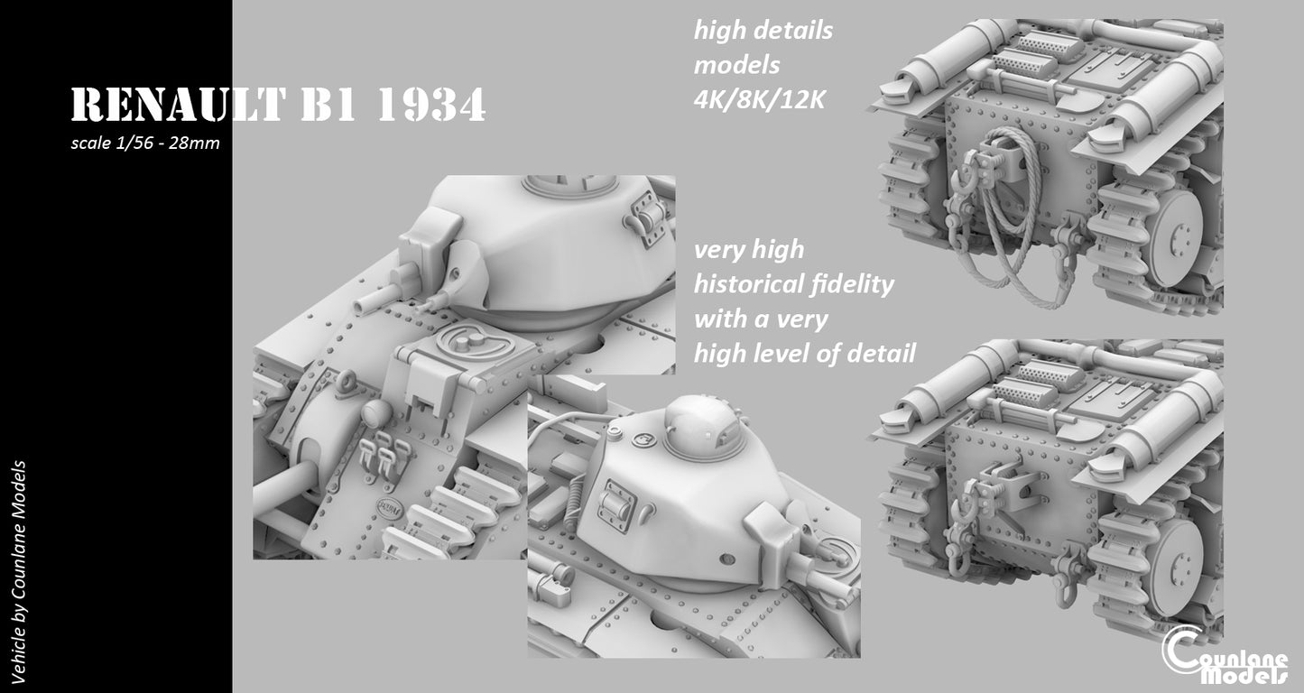 Renault Char B1 Bis 1934