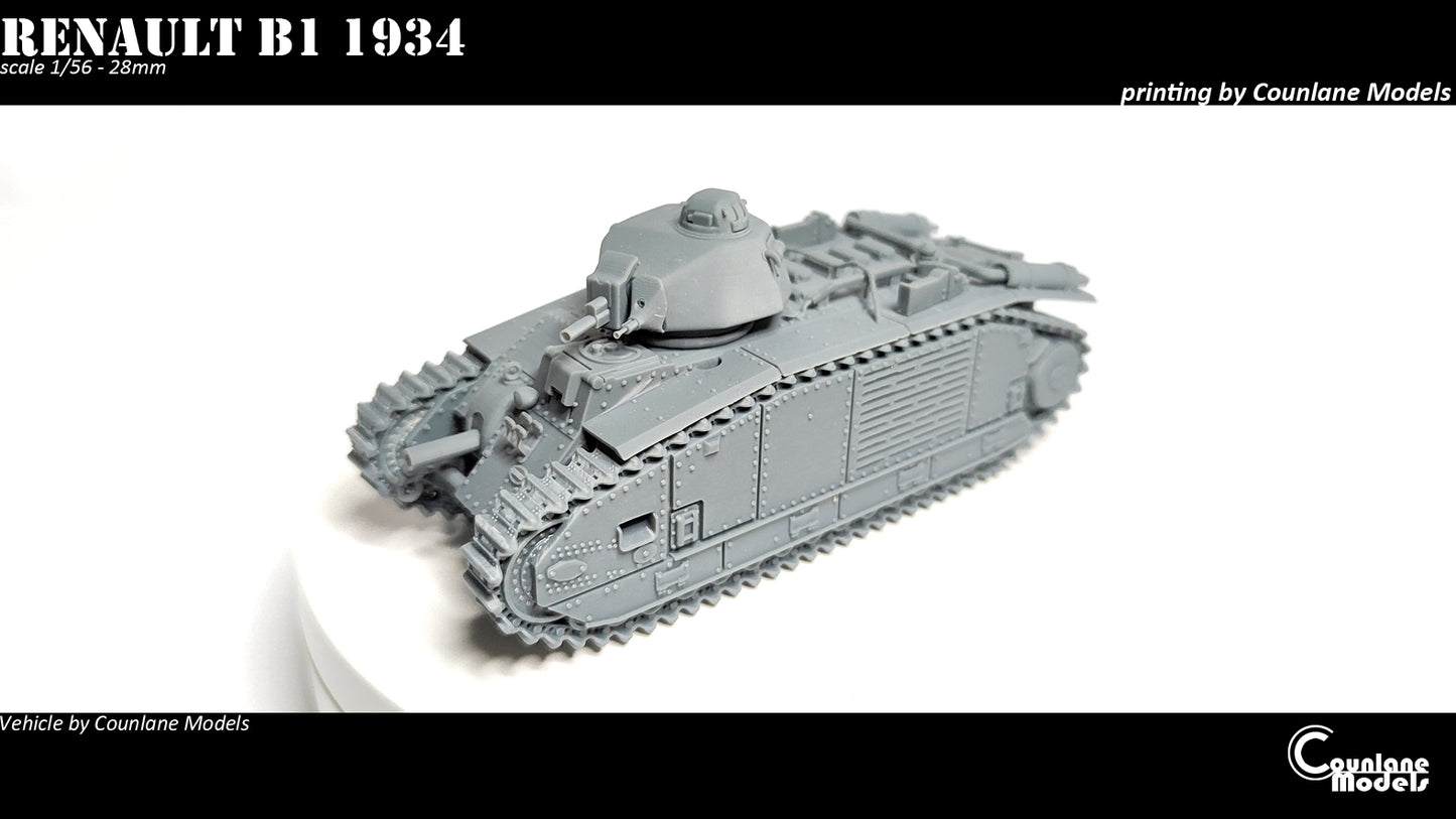 Renault Char B1 Bis 1934