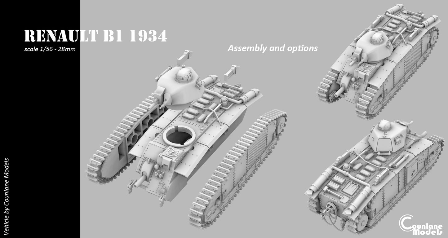 Renault Char B1 Bis 1934