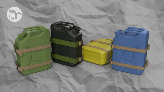 1/35 Stowed Jerry Cans
