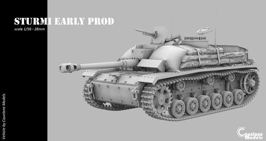 Sturmgeschutz Stug III Ausf. G 1943 w/ Concrete Armour