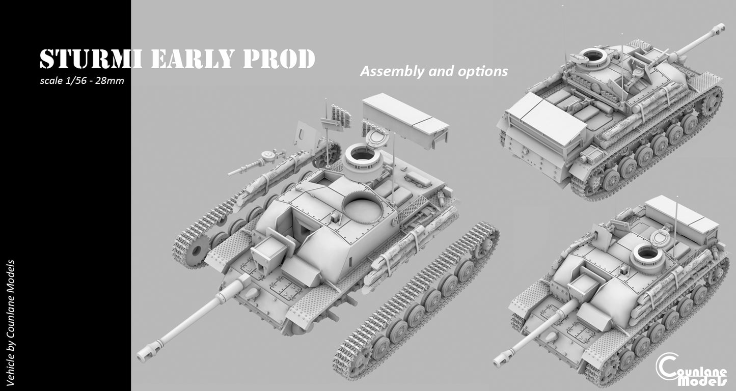 Sturmgeschutz Stug III Ausf. G 1943 w/ Concrete Armour