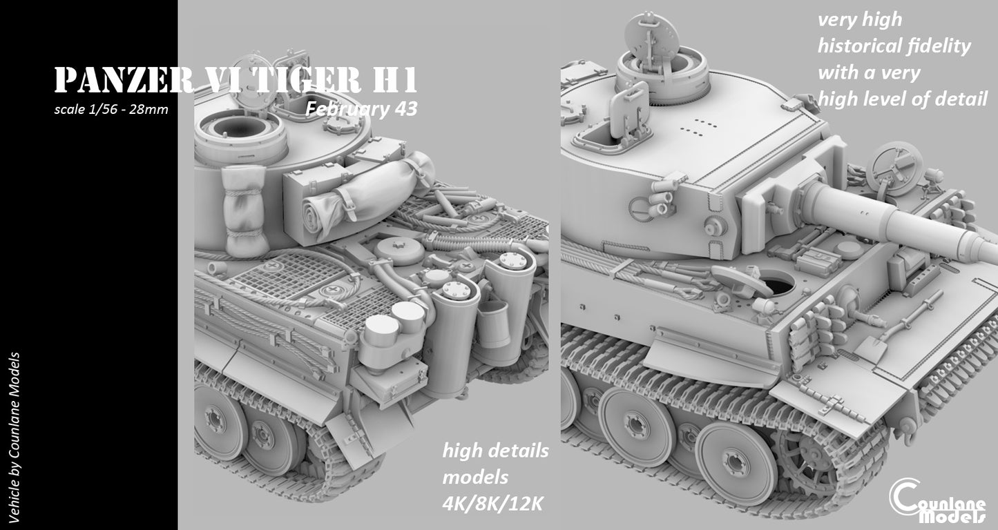 Tiger I H1 February 1943