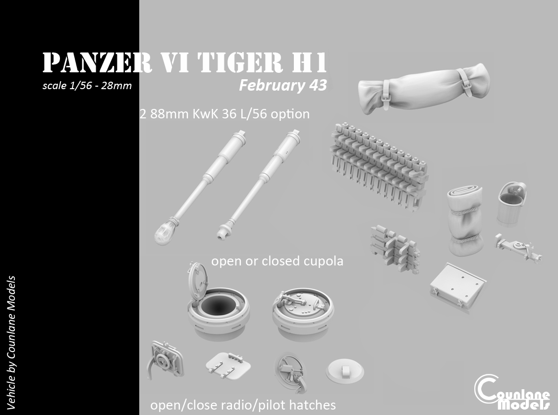Tiger I H1 February 1943