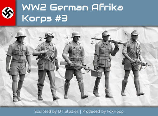 WW2 German Afrika Korps Infantry #3