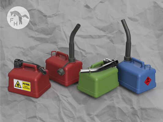 1/35 Plastic Civilian Fuel Cans
