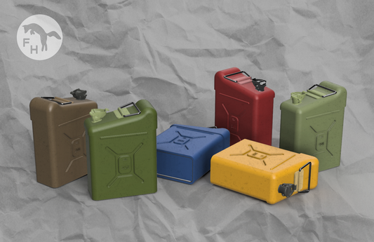 1/35 20litre Metal Soviet Fuel Can