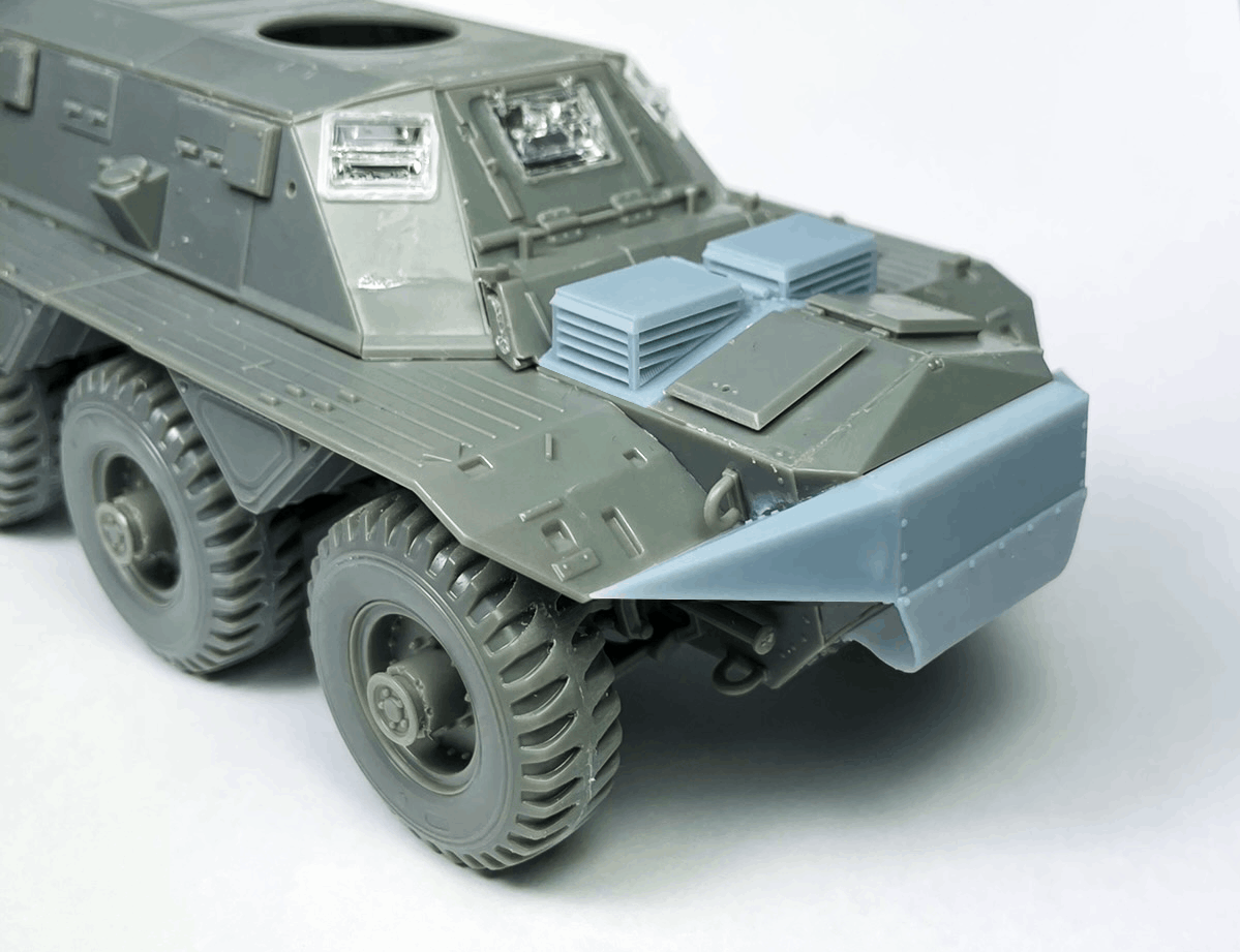 1/35 Alvis Saracen Reverse-Flow Cooling System Conversion