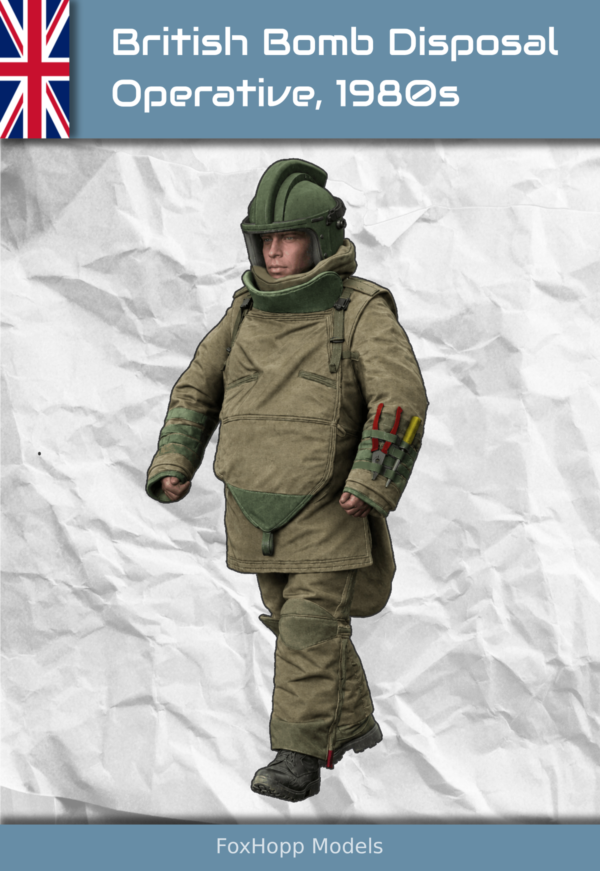 1980s British Bomb Disposal Operative