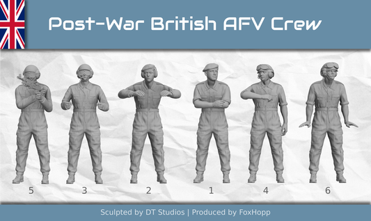 1/35 Post-War British AFV Crew