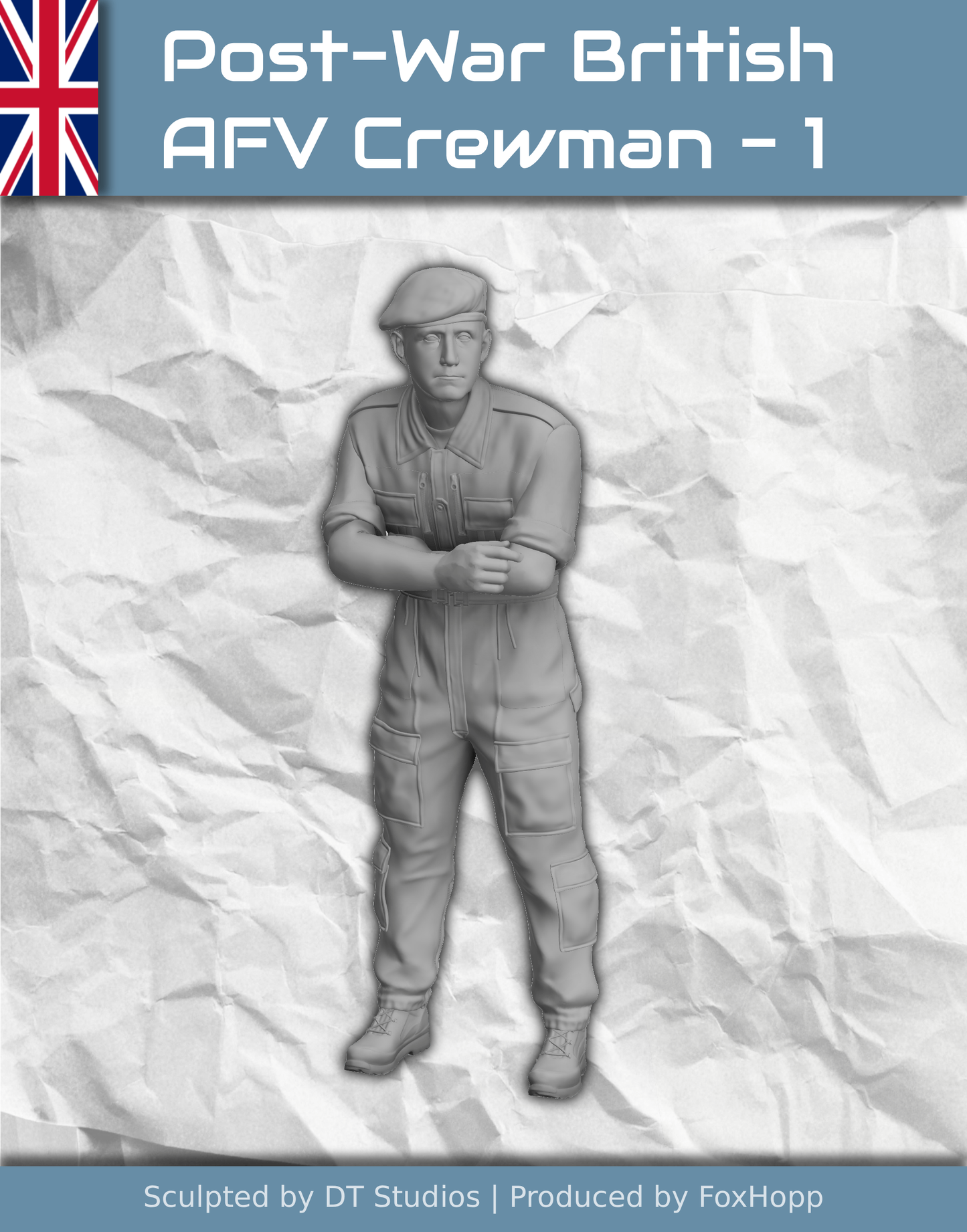 1/24 Post-War British AFV Crewman 1