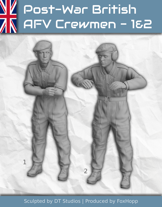 1/35 Post-War British AFV Crew - Set 1