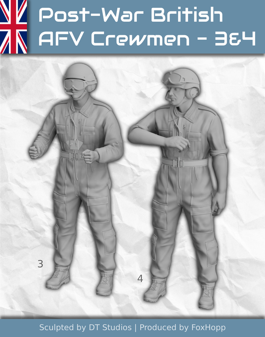 1/35 Post-War British AFV Crew - Set 2