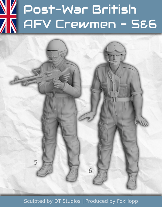1/35 Post-War British AFV Crew - Set 3