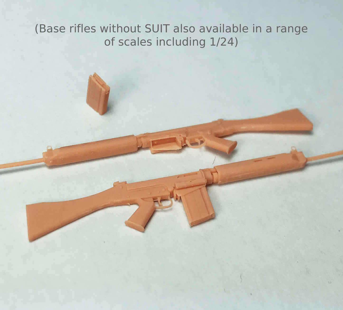 1/35 FN FAL L1A1 SLR with SUIT x3