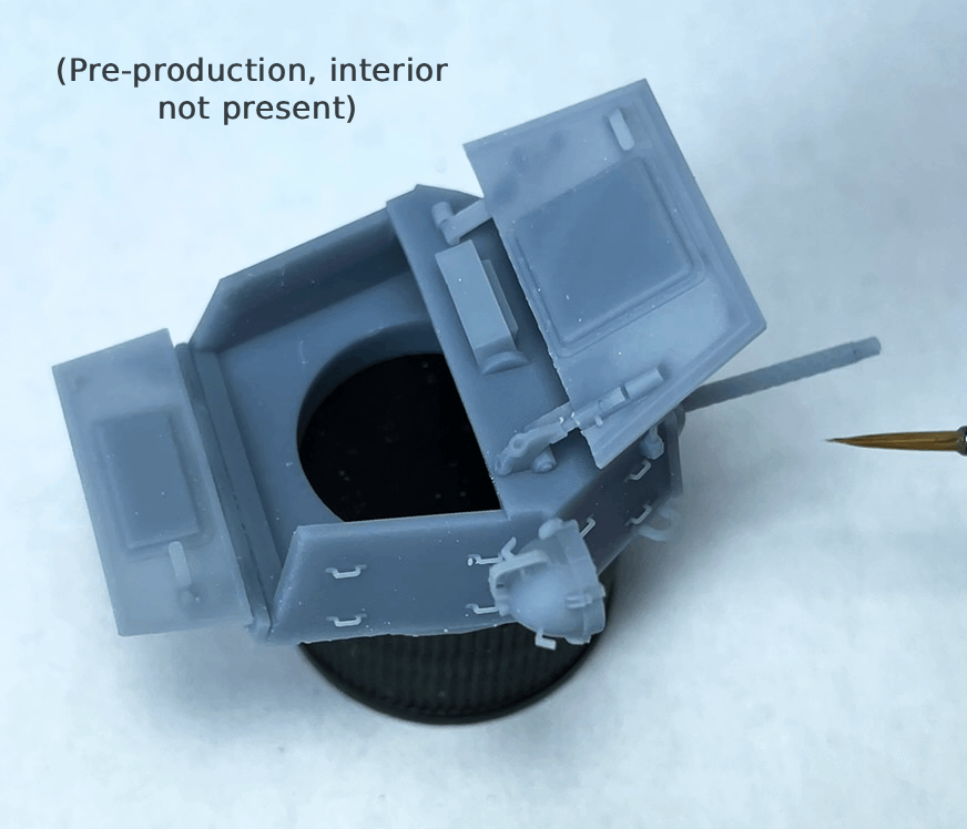 1/35 Ferret Mk2 Turret w/ Interior