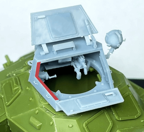 1/35 Ferret Mk2 Turret w/ Interior