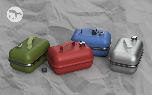 1/35 Metal Fuel Tank Containers
