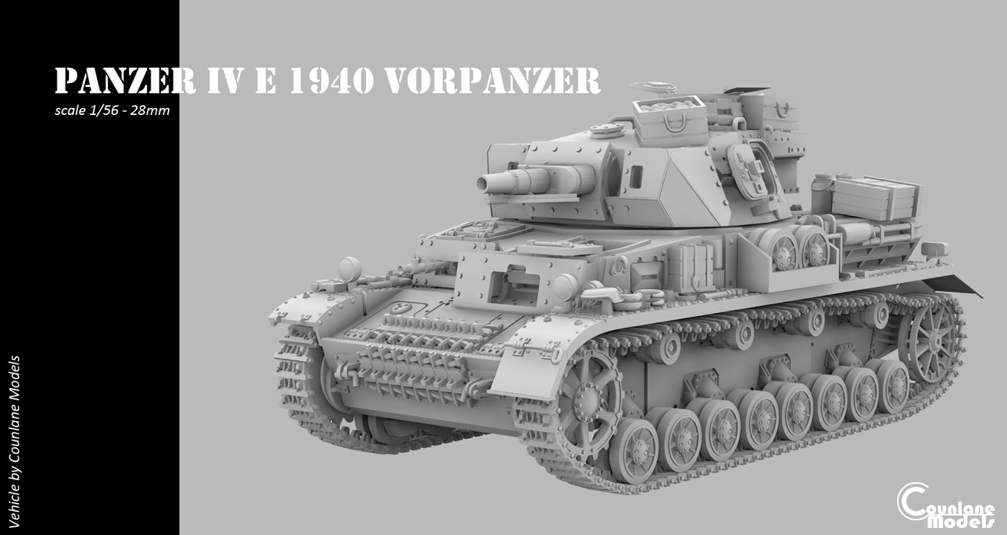 Panzer IV Ausf. E Vorpanzer