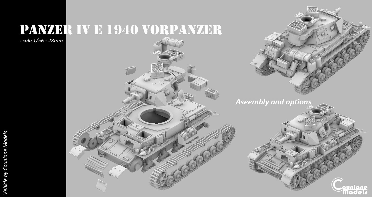 Panzer IV Ausf. E Vorpanzer