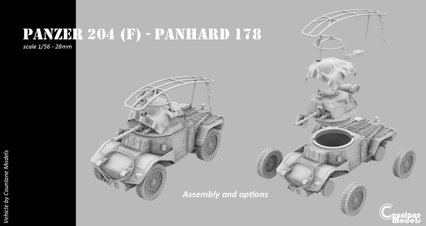 Panzer 204 (f) Panhard 178