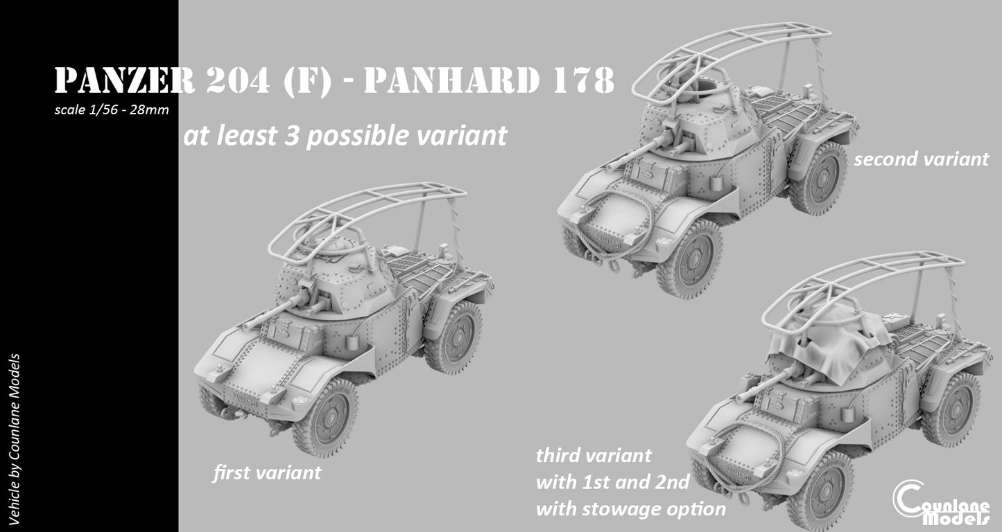 Panzer 204 (f) Panhard 178