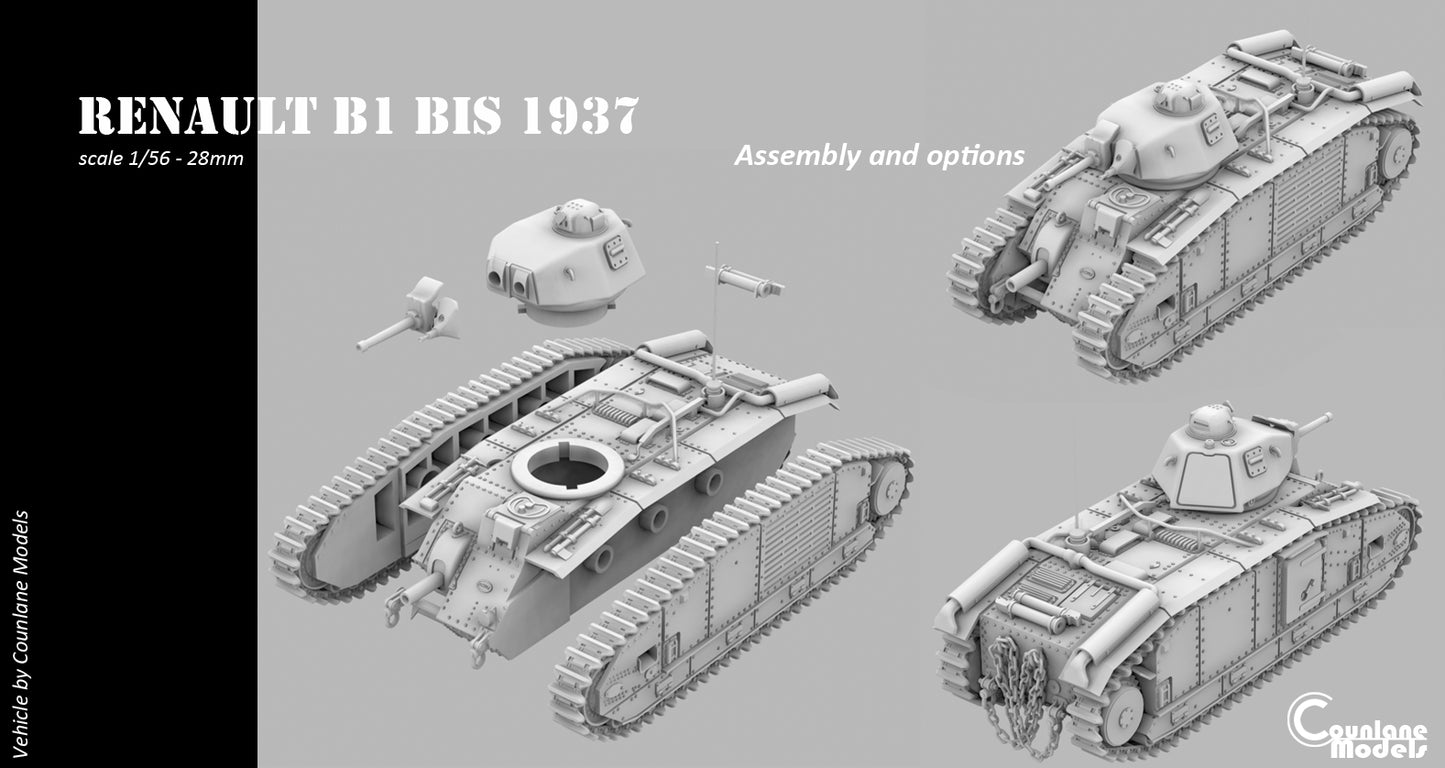 Renault Char B1 Bis 1937