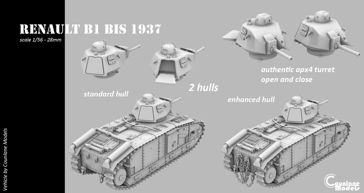 Renault Char B1 Bis 1937