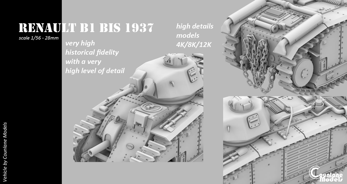 Renault Char B1 Bis 1937