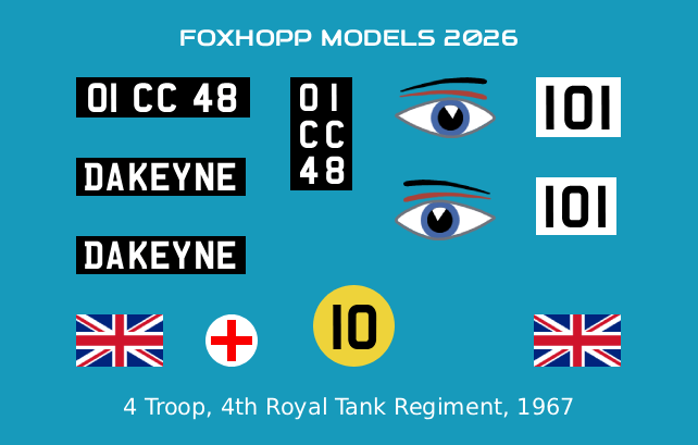 Saladin Armoured Car - Standard Kit