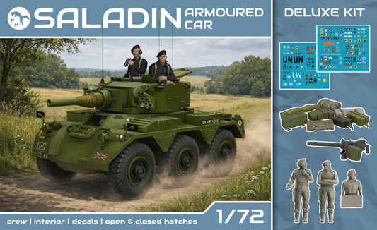 Saladin Armoured Car - Deluxe Kit