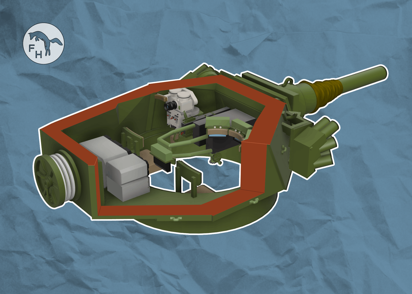 Saladin Armoured Car - Standard Kit