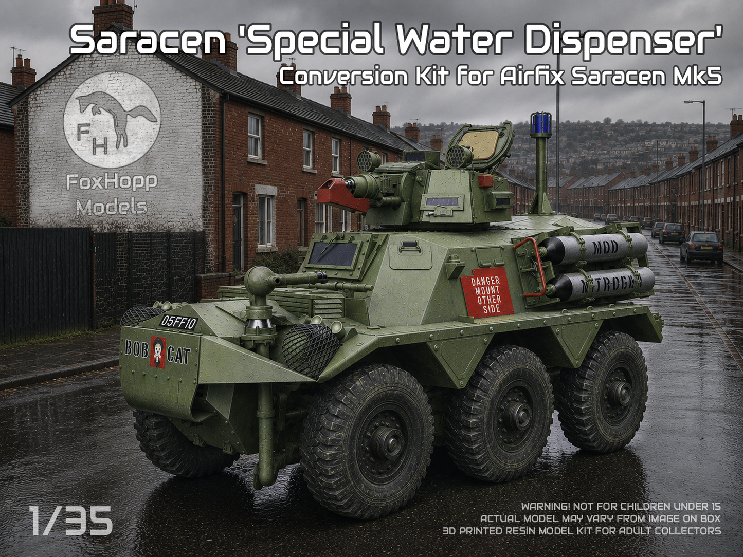 1/35 Saracen 'Special Water Dispenser' Conversion Kit