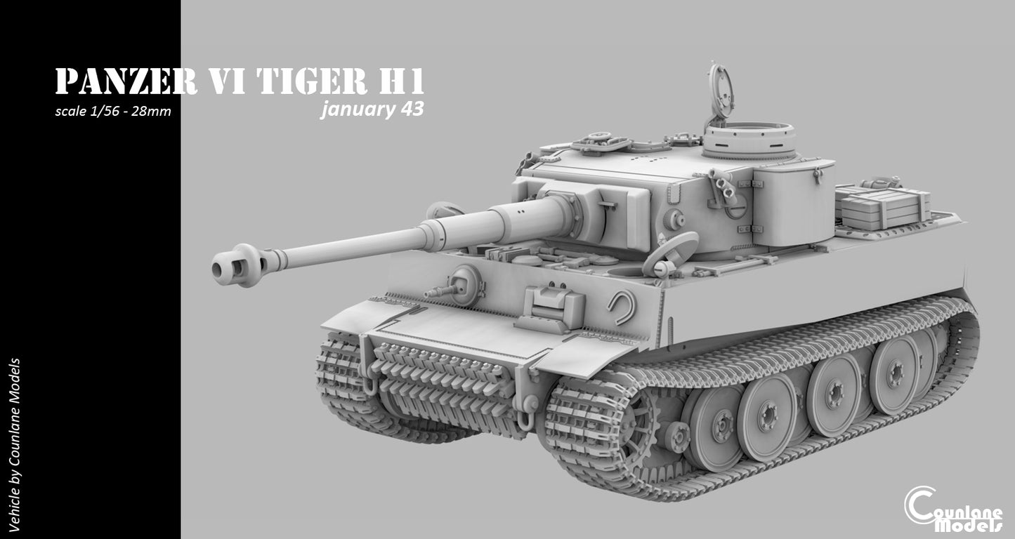 Tiger I H1 January 1943