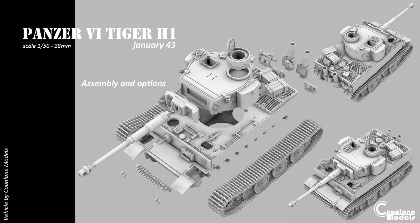Tiger I H1 January 1943
