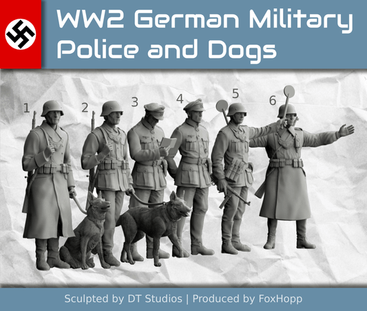 WW2 German Military Police Feldgendarmerie - Set 1
