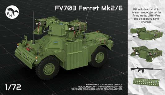 1/72 FV703 Ferret Mk2/6