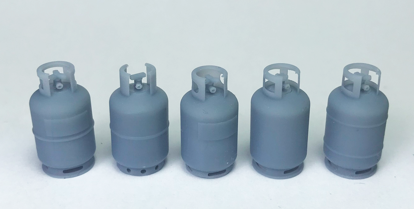1/35 Propane/Butane Cylinders - Large – FoxHopp Models