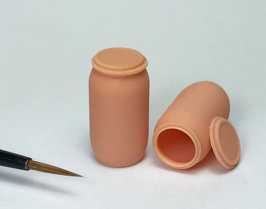 1/72 Modern Plastic Barrels x5