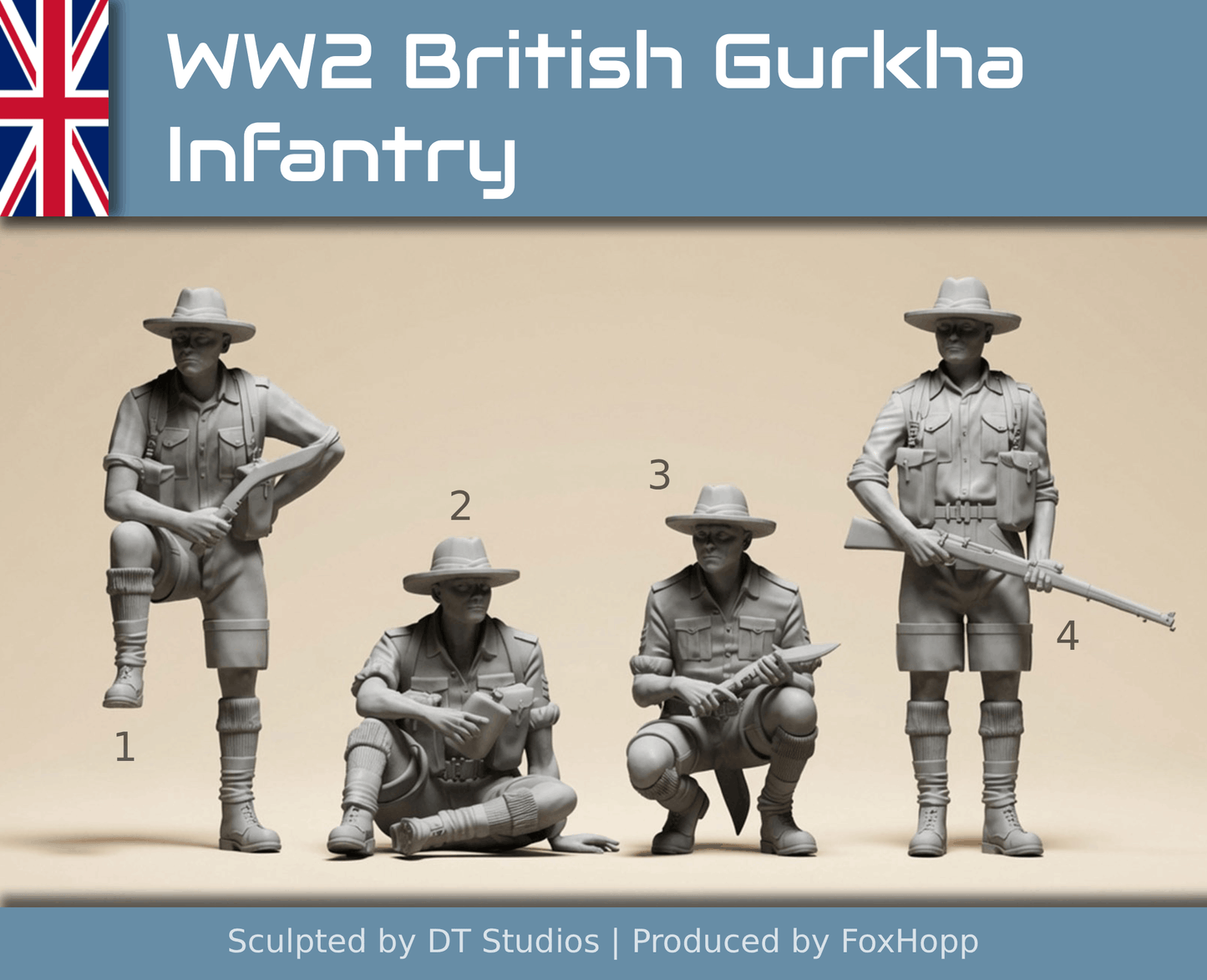 WW2 British Gurkha Infantry