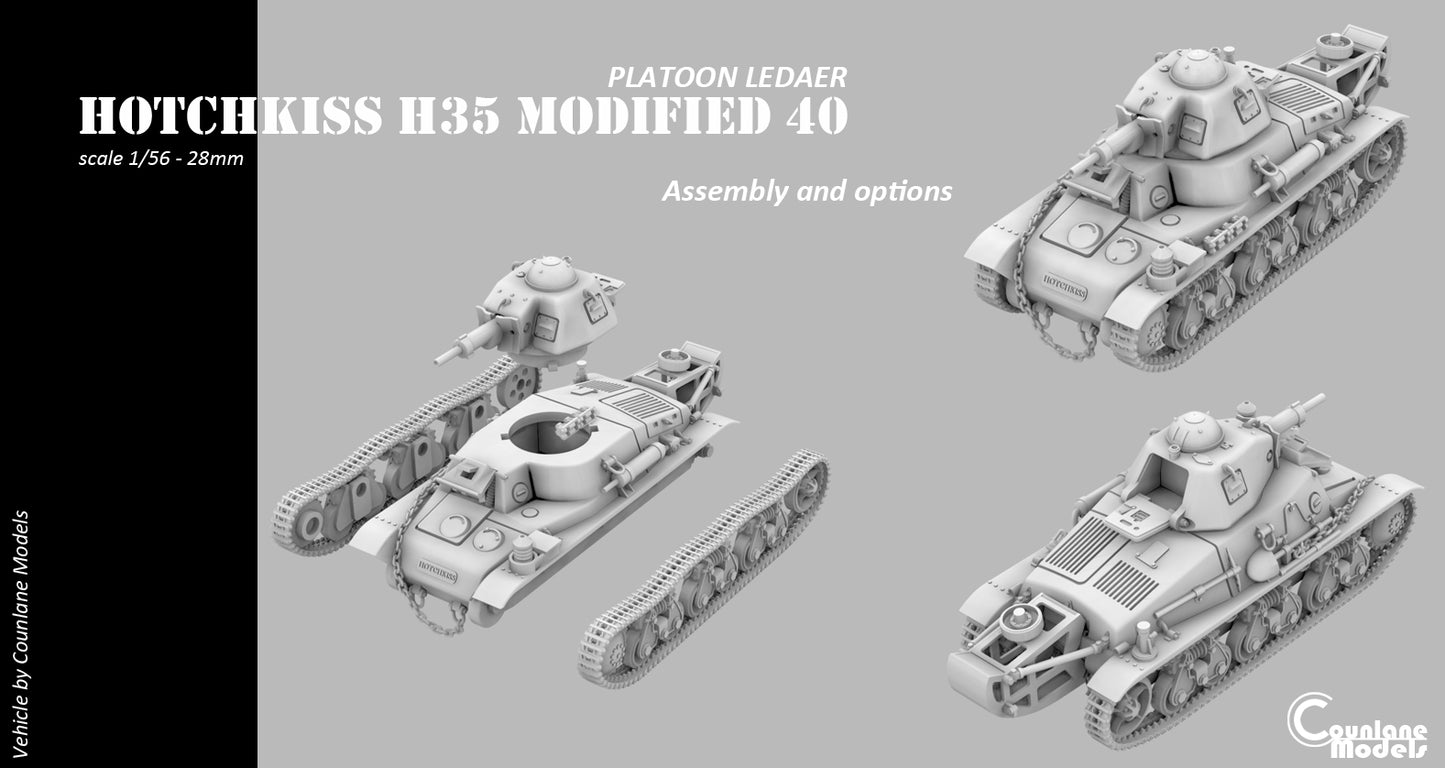 Hotchkiss H35 Model 1940 Command Tank