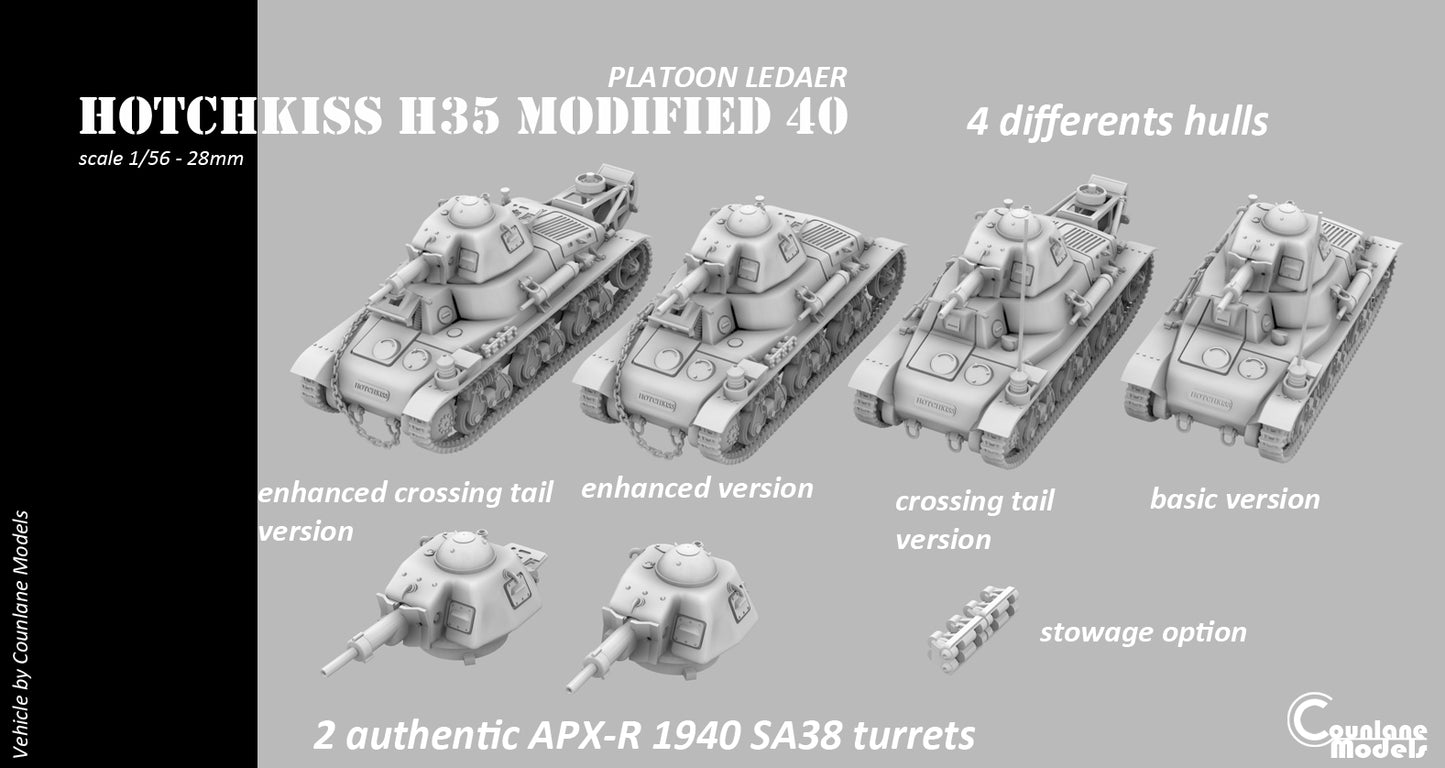 Hotchkiss H35 Model 1940 Command Tank