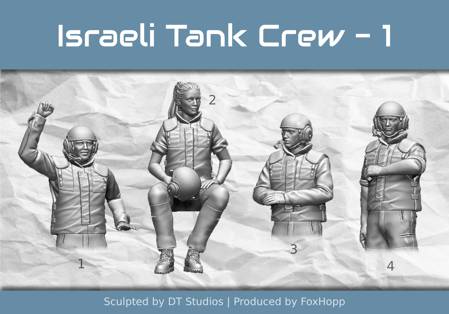 IDF Tank/AFV Crew - Set 1