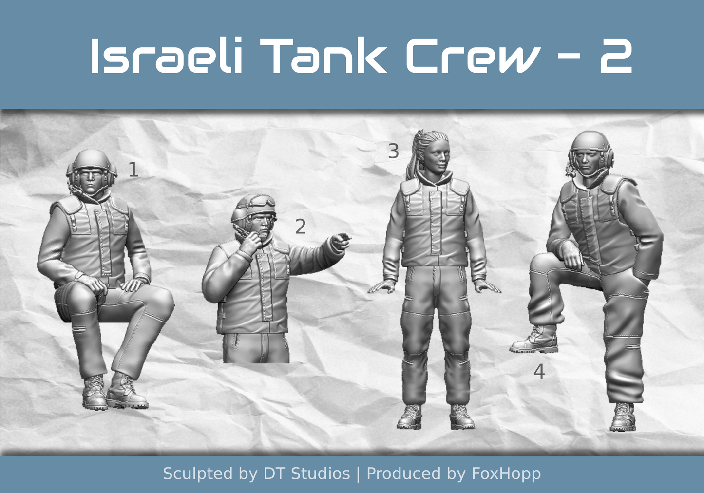 IDF Tank/AFV Crew - Set 2