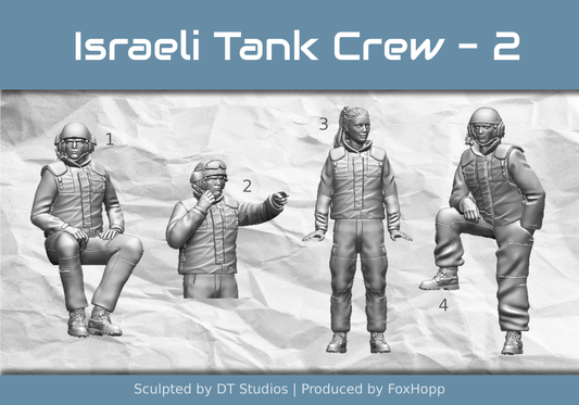 IDF Tank/AFV Crew - Set 2