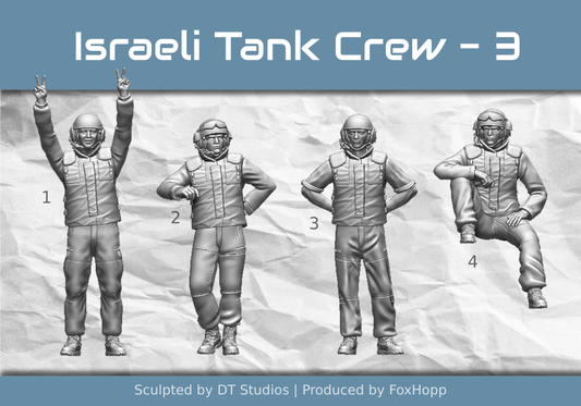 IDF Tank/AFV Crew - Set 3