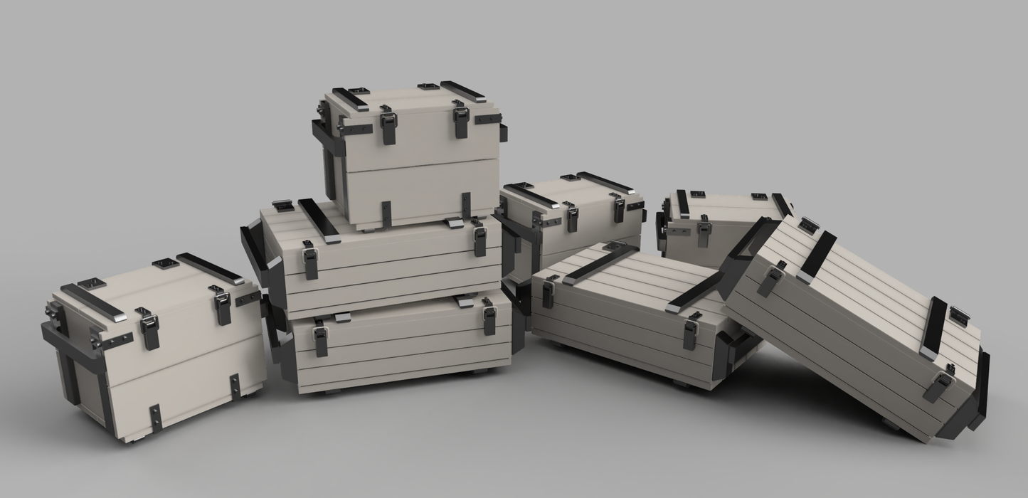 1/35 Modern Soviet Crates x6
